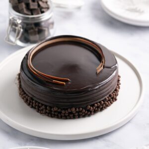 Dutch truffle chocolate cake