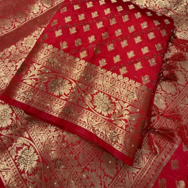 Red Saree