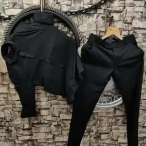 Black shirt and pant