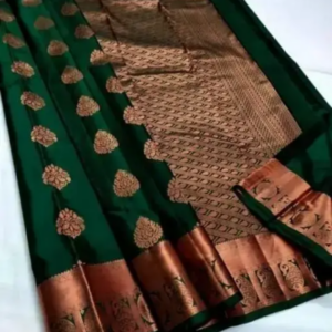 Green saree