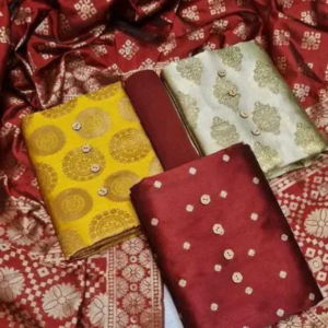 Yellow and white dress combo