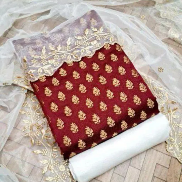 Red Dress Material
