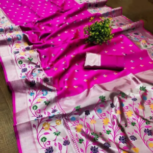 Pink Paithani