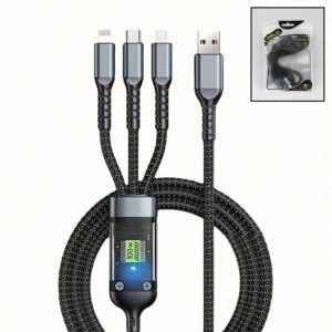 USB 3 IN 1 Fast Charging Usb 3.0 Cable(WITHOUT PACKING PRODUCT)