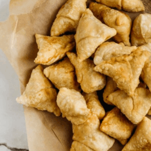 Dry mini samosa