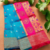 Blue saree