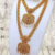 Gold Plated South Indian Peacock Necklace