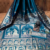 Blue saree